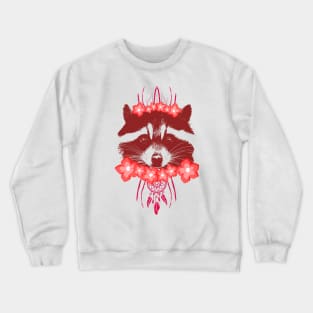 Cute Raccoon Crewneck Sweatshirt